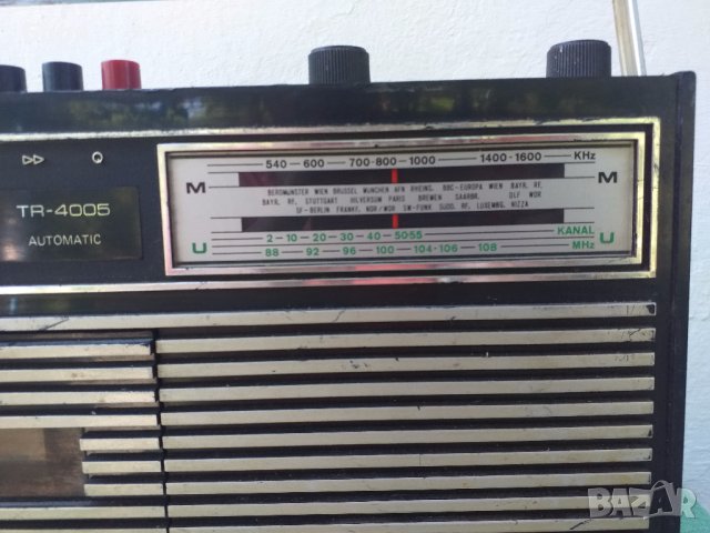 RADIORECORDER   TR 4005  Радиокасетофон, снимка 6 - Радиокасетофони, транзистори - 29534981