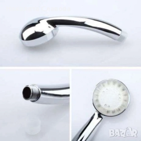 🚿 LED душ слушалка – 7 цвята светлина за релакс в банята, снимка 2 - Други - 51551078