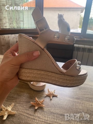 Ефектни сандали на платформа, снимка 4 - Дамски ежедневни обувки - 33729024