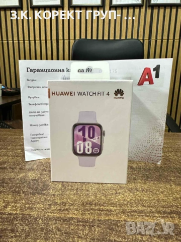 НОВ Смарт часовник HUAWEI WATCH FIT 4 с Гаранция