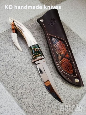 Ръчно изработен ловен нож от марка KD handmade knives ловни ножове