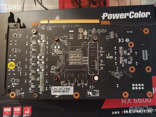 Видеокарта RX 6600 8GB PowerColor Fighter, снимка 2 - Видеокарти - 55970392