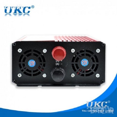 Промо Нови UKC 12V или 24V -220V, 4000W Висококачeствен мощен инвертор за автомобил или камион, снимка 12 - Друга електроника - 39429708