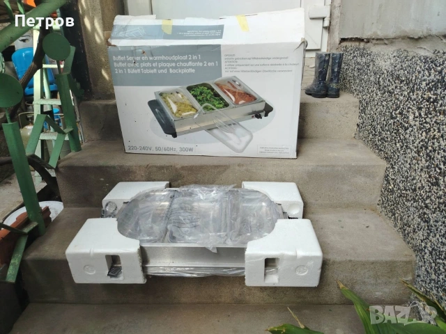 Ново Бен мари, топла витрина, снимка 3 - Витрини - 54185954