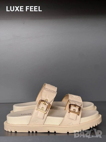 Louis Vuitton ⚜️Дамски Чехли , снимка 4 - Чехли - 54335895