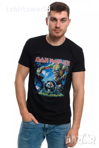 Нова мъжка тениска с дигитален печат на музикалната група IRON MAIDEN - The Final Frontier, снимка 5 - Тениски - 27870800