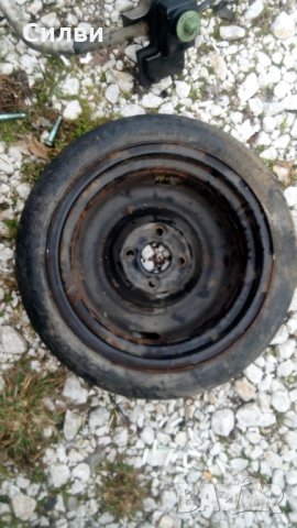 Патерица за Фолксваген Vw Поло Голф 3 и др. 4х100 57мм 105/70 R14 резервна гума Polo, снимка 4 - Гуми и джанти - 31544045