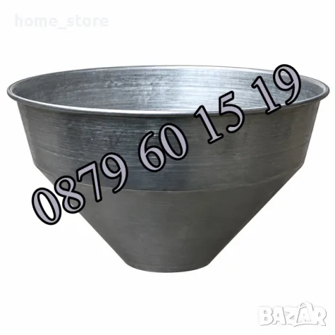 Захранваща метална фуния за месомелачка №32