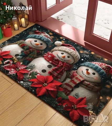 Коледна постелка, снимка 2 - Декорация за дома - 52529056