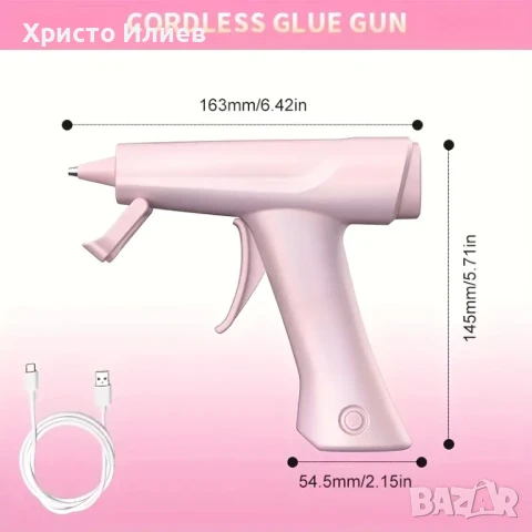 Безжичен Поялник за силикон с 20 пръчки комплект USB и звуков сигнал, снимка 10 - Поялници и запояване - 51416493