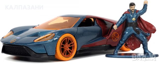 Jada 253223013 Кола Marvel Doctor Strange Ford GT 1/32