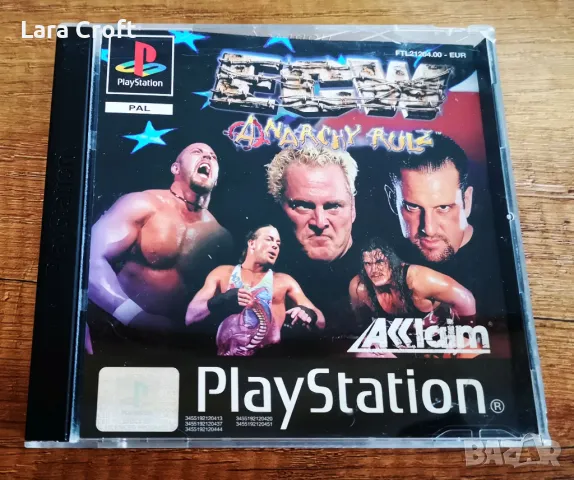 PS1 ECW Anarchy Rulz Sony PlayStation 1, снимка 1 - Игри за PlayStation - 47287421