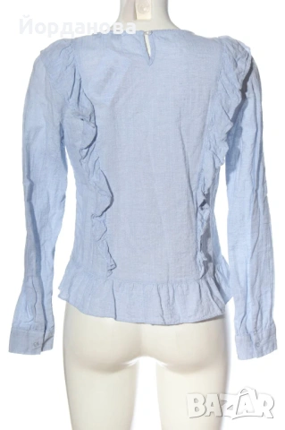 Нежна блузка с волани, снимка 2 - Ризи - 54062944