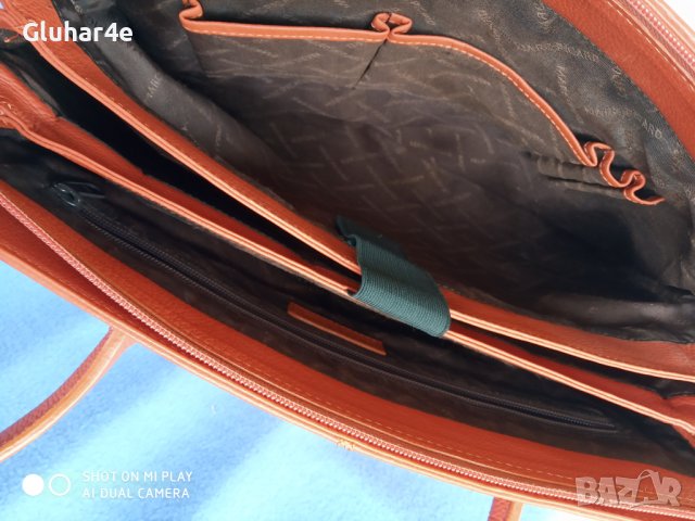 Чанта Marc Pikard с място за лаптоп., снимка 6 - Чанти - 37579807