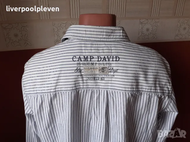 👉Camp David Original ХL ефектна, снимка 2 - Ризи - 47311598