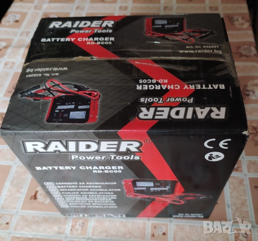 Зарядно за акумулатор RAIDER RD-BC05 (6V/12V), снимка 10 - Аксесоари и консумативи - 54015288