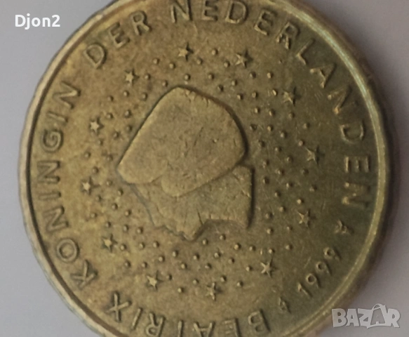 Евро Монета вижда се номинала.