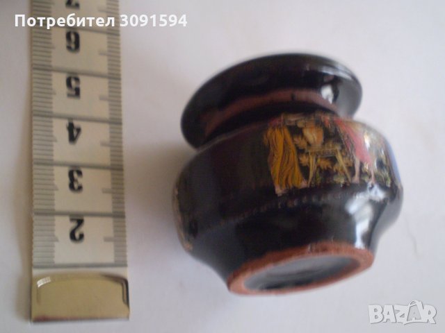 Кутия бурканче за крем мехлем керамика        , снимка 7 - Антикварни и старинни предмети - 35517574