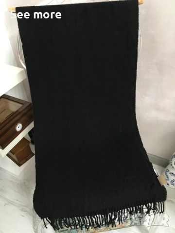 BOSS мъжки шал вълна и кашмир, снимка 2 - Шалове - 52667171