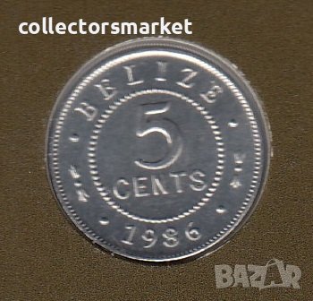 5 цента 1986, Белиз