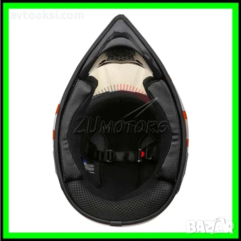 Каска Крос Мотор/Скутер/Бъги/Вело/АТВ, снимка 8 - Аксесоари и консумативи - 50745883