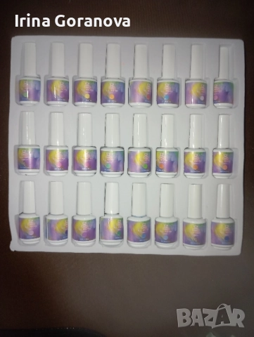 комплект гел лакове , снимка 4 - Продукти за маникюр - 52354110