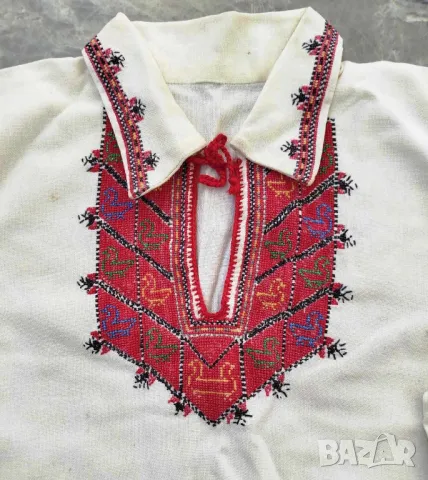 ПРОДАВАМ СТАРА АВТЕНТИЧНА ДЕТСКА РИЗА С ШЕВИЦИ ЗА НОСИЯ, снимка 3 - Антикварни и старинни предмети - 49414408