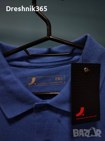 Dressmann  Тениска с яка/Мъжка ХЛ/ХХЛ, снимка 3 - Тениски - 38503453