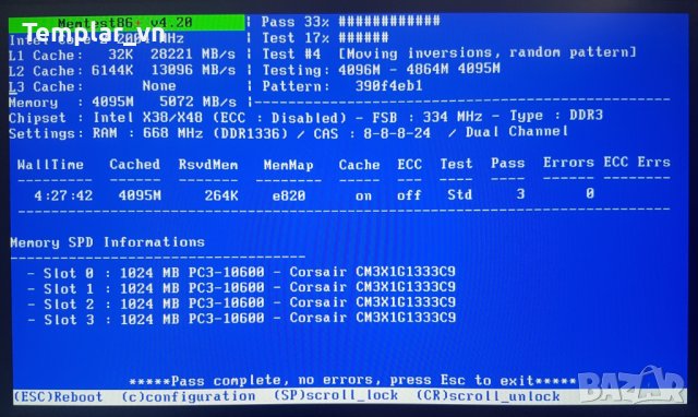 GSKILL OCZ  KINGSTON CORSAIR 4 gb DDR3-1600 //CORSAIR 4x1 DDR2/3 идр., снимка 14 - RAM памет - 36650122