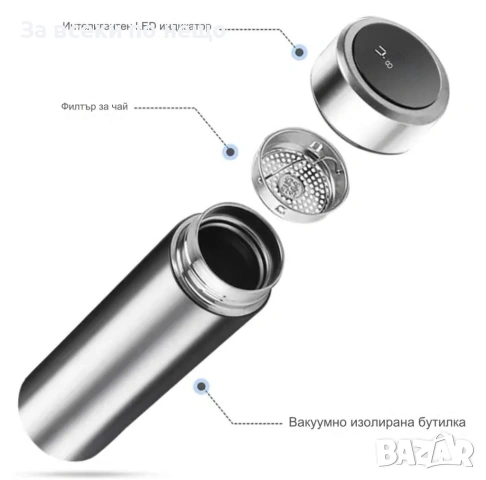 Термос с LED дисплей за температурата, снимка 4 - Термоси - 53244932