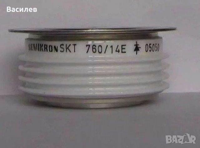 Продавам  тиристор SKT760/14E - SCR, TO-200AC, 1400V, 760A