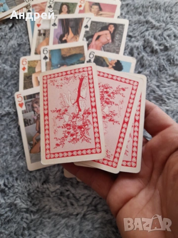 Стари Еротични карти за игра #25, снимка 4 - Карти за игра - 54083248