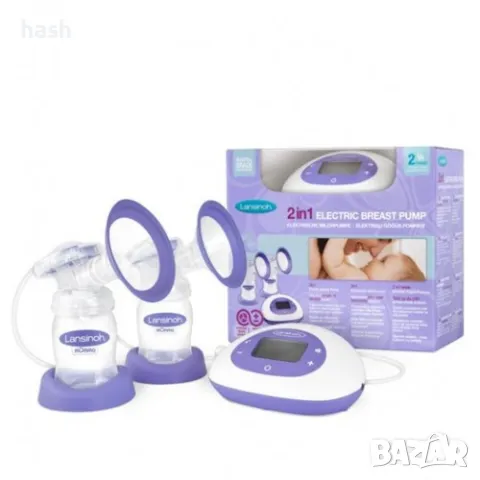 Двойна електрическа помпа за кърма Lansinoh