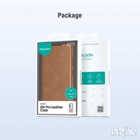 Samsung Galaxy S25 Ultra NILLKIN Wallet/ PU + TPU Кожен Калъф и Протектор, снимка 9 - Калъфи, кейсове - 51418415