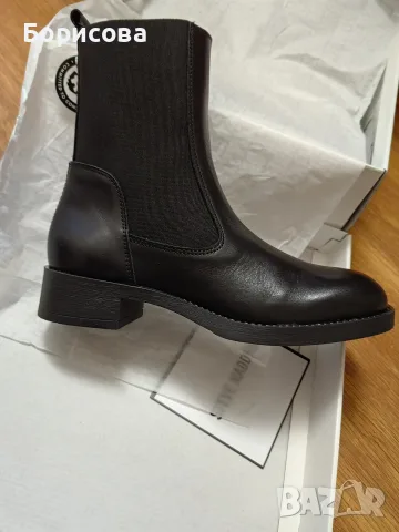 Боти Steve Madden от естествена кожа
