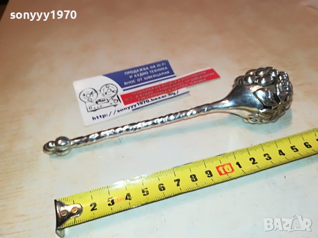 ПОСРЕБРЕНА АНТИКА ОТ ФРАНЦИЯ-ТЕЖКА МАСИВНА 2703231648, снимка 16 - Антикварни и старинни предмети - 40155391