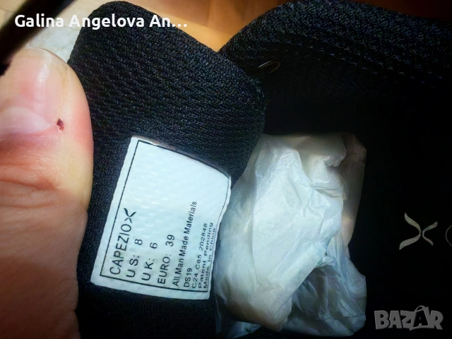 обувки за танци Capezio 39, снимка 9 - Дамски ежедневни обувки - 53899367