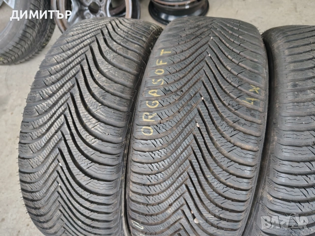 4бр.зимни гуми MICHELIN 215 55 17 цена за брой, снимка 2 - Гуми и джанти - 54082040