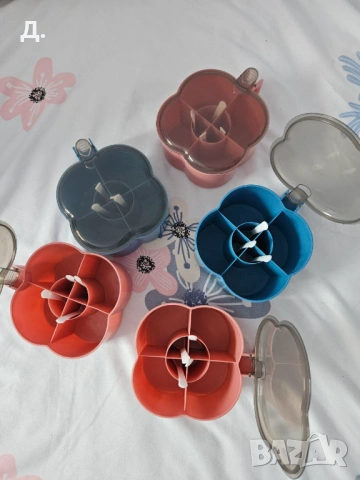 4в1 Кутии за Подправки с Лъжички | 5бр., снимка 4 - Други - 53201403