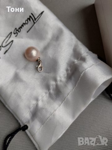 Гривна от розов кварц Thomas Sabo и розова перла Thomas Sabo, снимка 18 - Гривни - 25842512