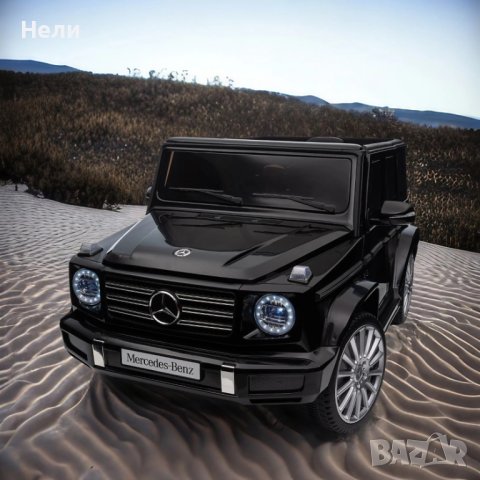 Акумулаторен джип Mercedes G 500 AMG 12V батерия, снимка 4 - Детски велосипеди, триколки и коли - 42535842