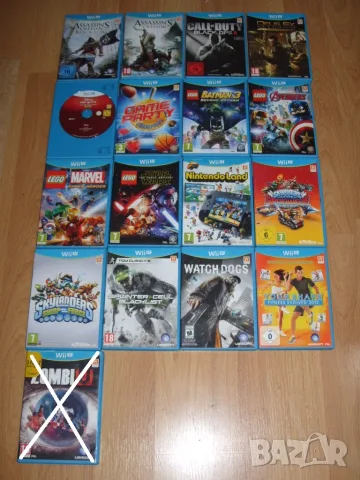 Игри за Nintendo Wii U Част 1 - 15 € за брой