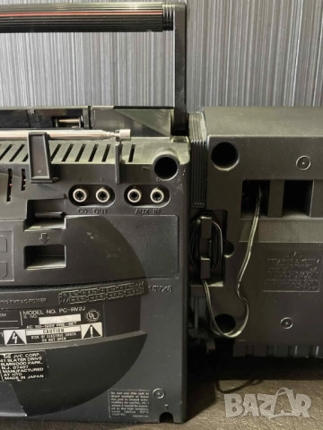 	JVC-PCV2 Vintage 1988 Boom Box, снимка 7 - Радиокасетофони, транзистори - 52651522