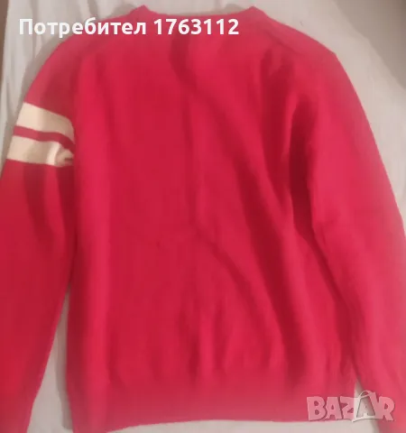 Gap детски пуловер, памук, полиестер и вълна, за 10-11 г.дете, L размер, снимка 4 - Детски пуловери и жилетки - 49341879