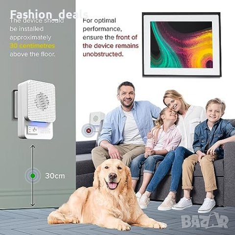 Нов комплект 5 броя Ултразвуков репелент AMZ BRAND срещу мишки 3 режима, снимка 5 - Други стоки за дома - 42714115