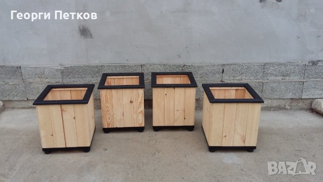 Кашпи-40х40х47см., снимка 7 - Градински мебели, декорация  - 42243074