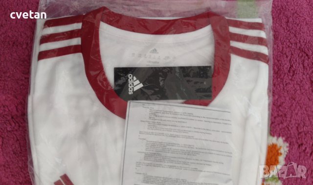 Тениска Adidas 2XL,100% оригинал,BJ9181 SQUAD 17, снимка 5 - Тениски - 37053401