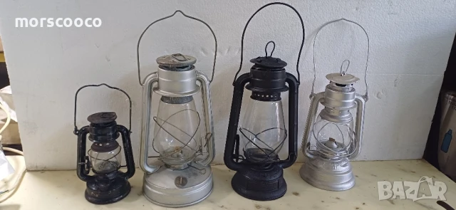 Стари немски газени фенери 