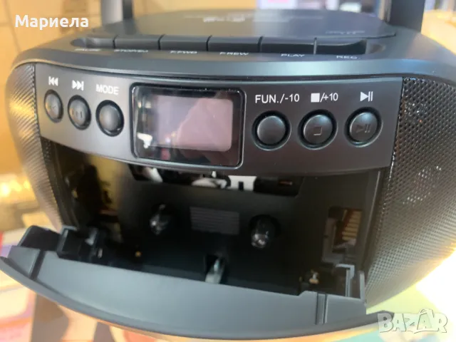 CD и касетофон Boombox Combo / Дистанционно, AM/FM радио, USB,Bluetooth,AUX, снимка 5 - Други - 49524635