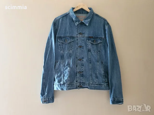 Винтидж дънково яке Carrera Jeans & Co. XL 100% памук синьо яке
